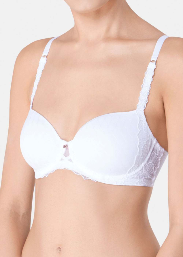 Soutien-gorge Spacer Florale by Triumph White