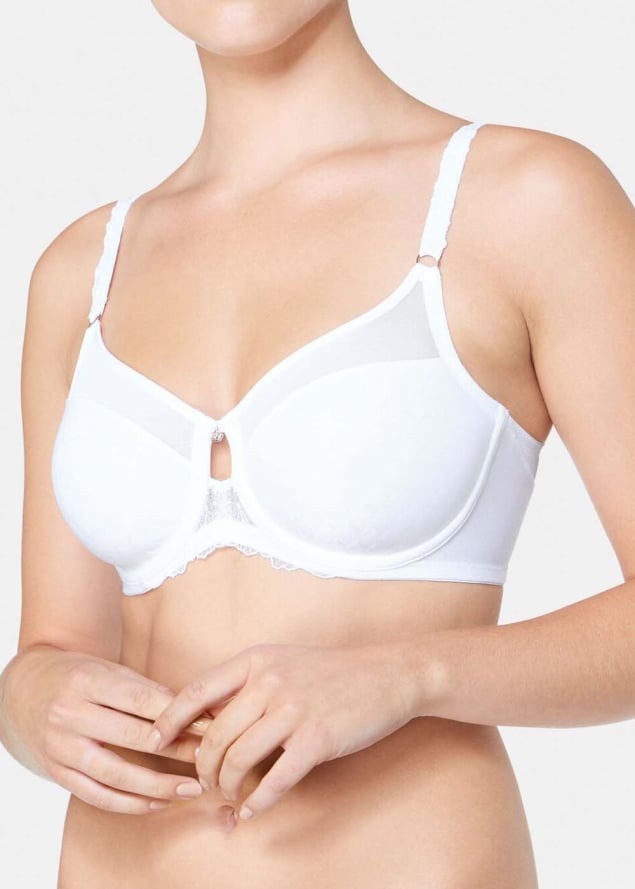 Soutien-gorge Minimiseur Florale by Triumph White