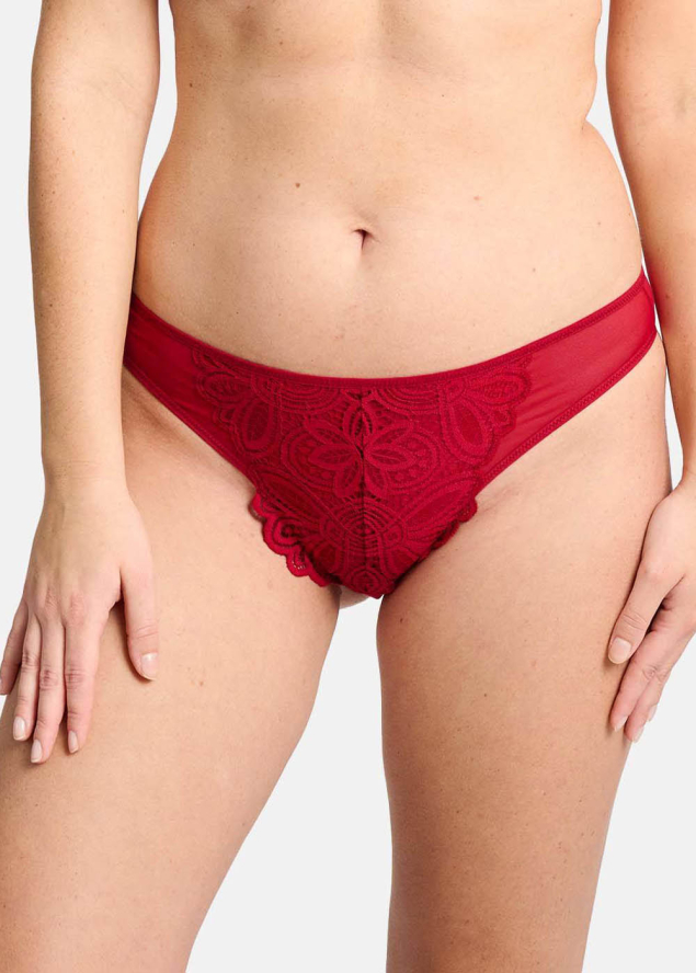 String Sans Complexe Rouge Jester