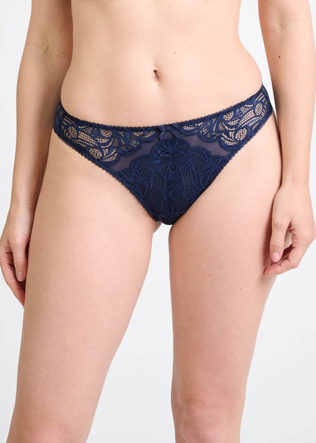 Tanga Sans Complexe Bleu Marine