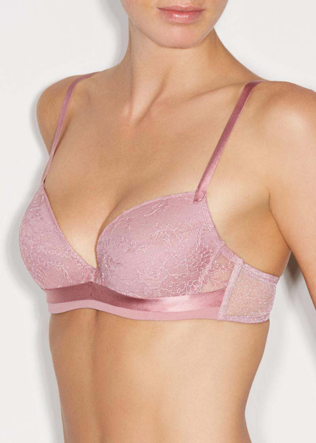 Soutien-gorge Rembourr Profond Andres Sarda Ancien Rose