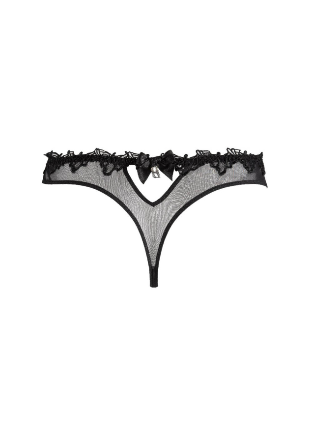 Mini String Lise Charmel Noir Diamant