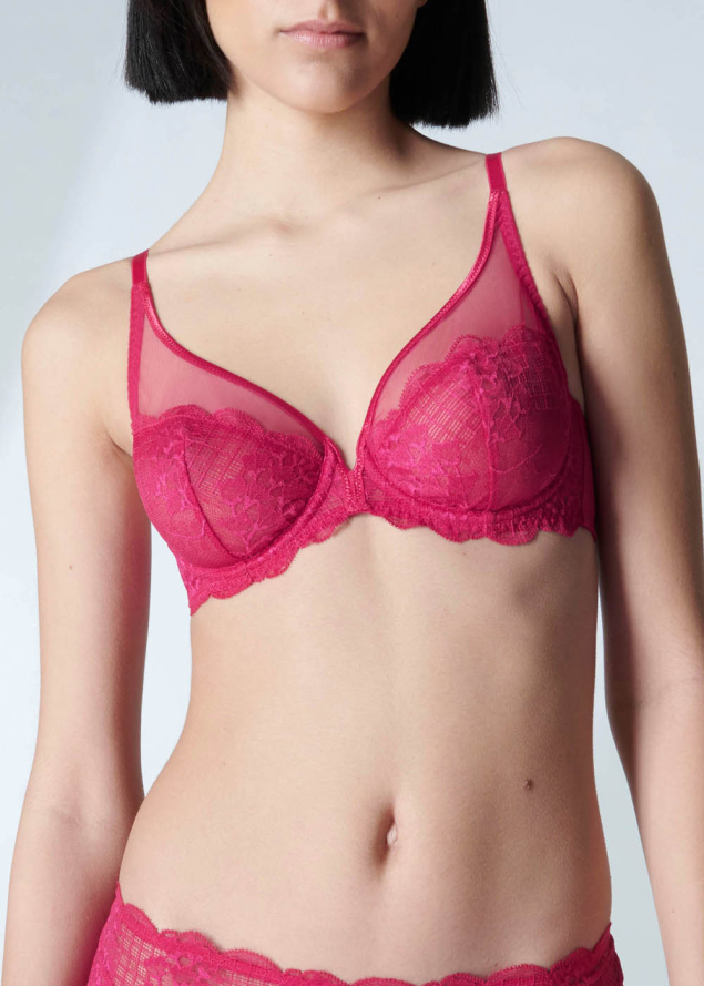 Soutien-gorge Dcollet Plongeant avec Armatures Simone Prle