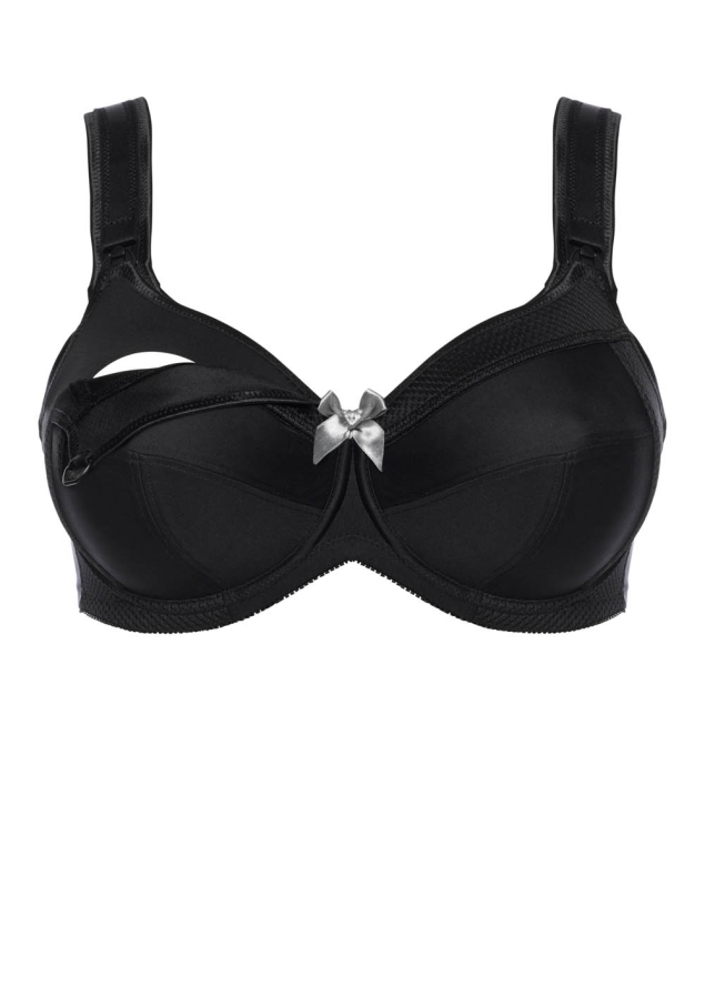 Soutien-gorge Allaitement avec Armatures Ulla Dessous Noir