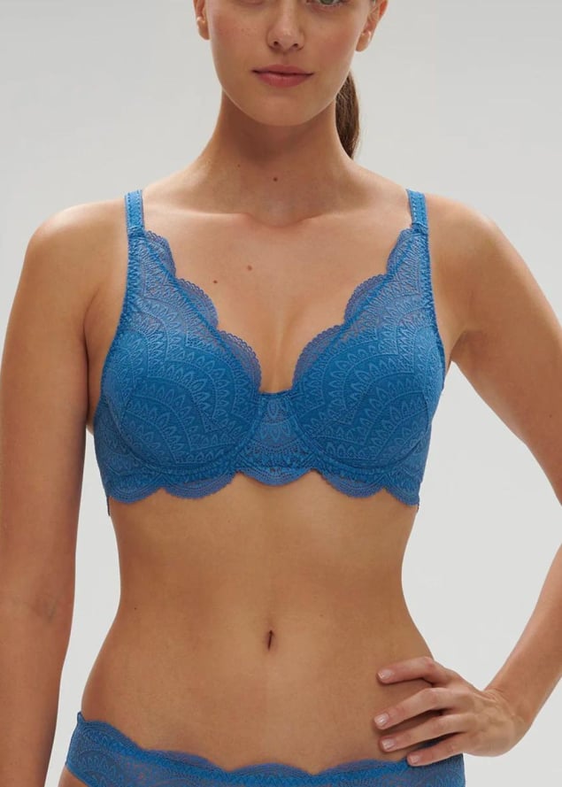 Soutien-gorge Padd Moul Spacer avec Armatures Simone Prle Bleu Myosotis