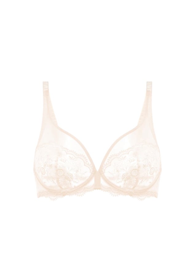 Soutien-gorge avec armature dcollet plongeant Simone Prle