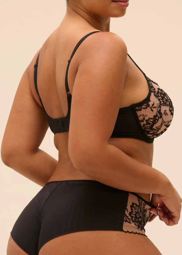 Soutien-gorge avec Armatures Dcollet Carr Simone Prle