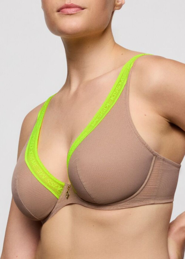 Soutien-gorge Demi-Mousse Plongeant Twist de Prima Donna