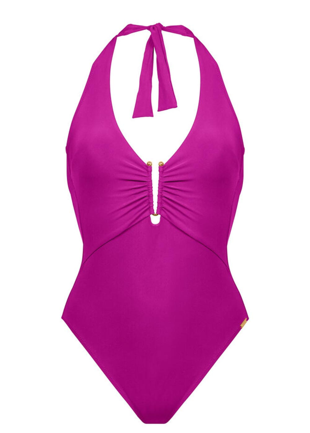 Maillot de bain 1 pi�ce tour de cou d�collet� profond Maillots de Bain Maryan Mehlhorn