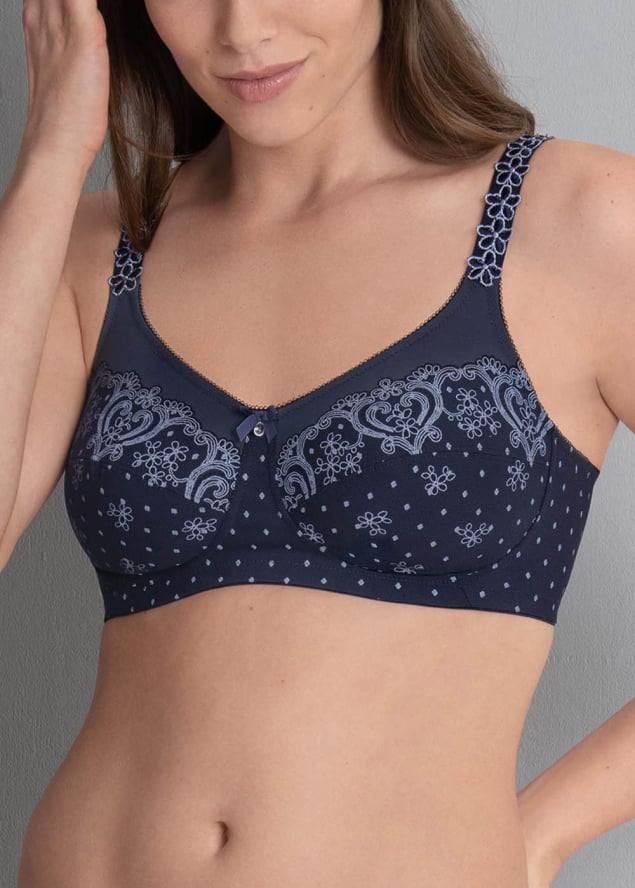 Soutien-gorge pour Prothses avec Fermeture  l'Arrire Anita Care  Bleu Profond