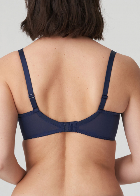 Soutien-gorge Rembourr Balconnet  Armatures Prima Donna Bleu Saphire