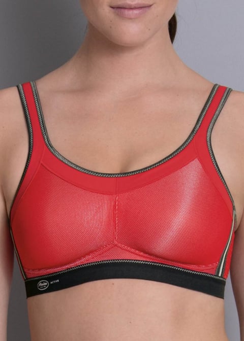 Soutien-gorge de Sport sans Armatures Anita Active Rouge