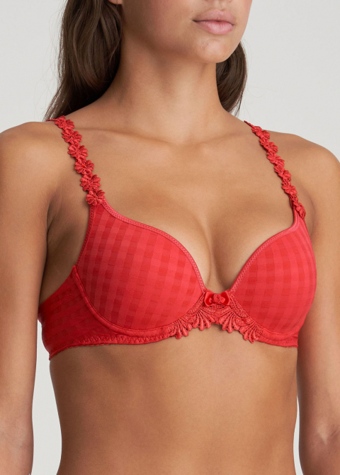 Soutien-gorge Rembourr  Armatures Forme Coeur Marie-Jo Scarlet