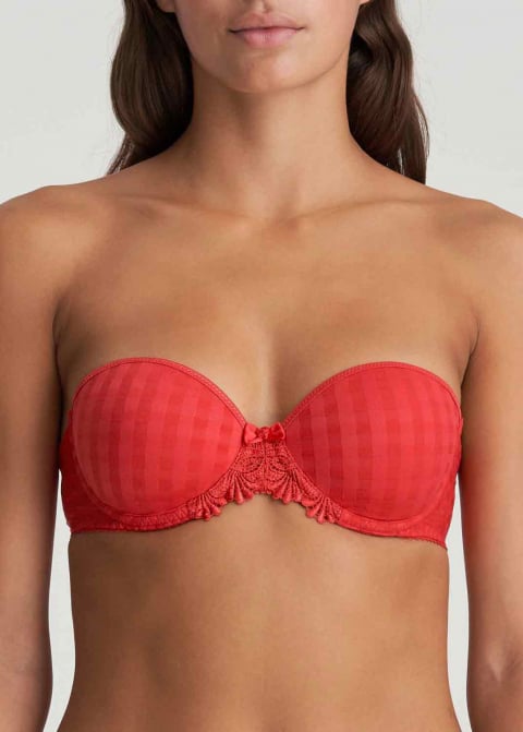 Soutien-gorge Rembourr Bandeau  Armatures  Marie-Jo Scarlet