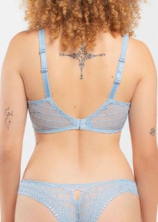 Soutien-gorge Foulard avec Armatures Louisa Bracq Ice Blue