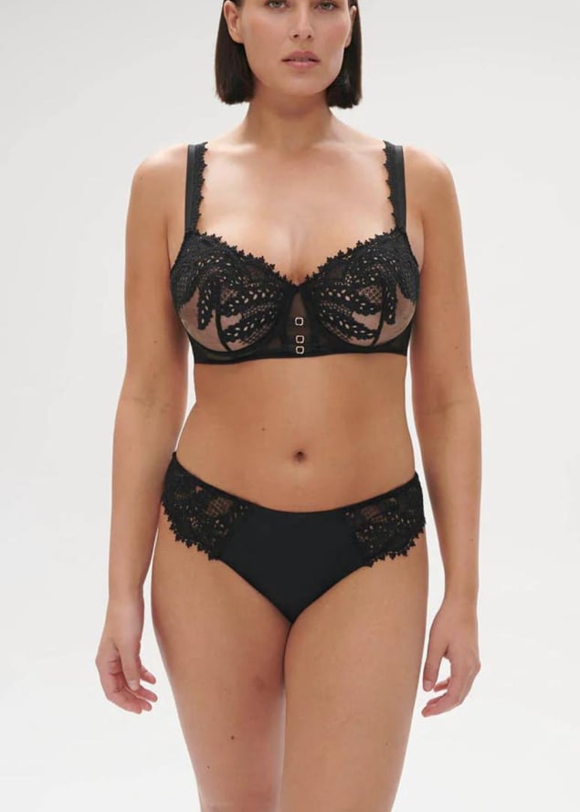 Soutien-gorge Corbeille  Armatures Simone Prle Noir