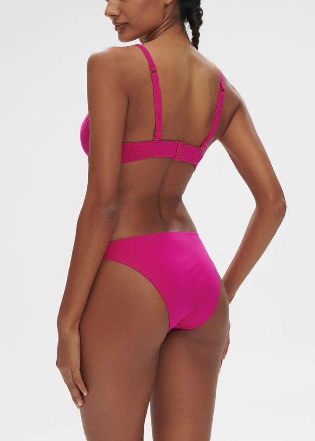 Bas de Bikini slip Maillots de Bain Simone Prle Rose Hibiscus