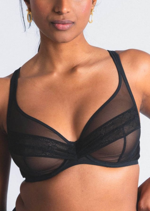 Soutien-gorge foulard  armature Maison Lejaby