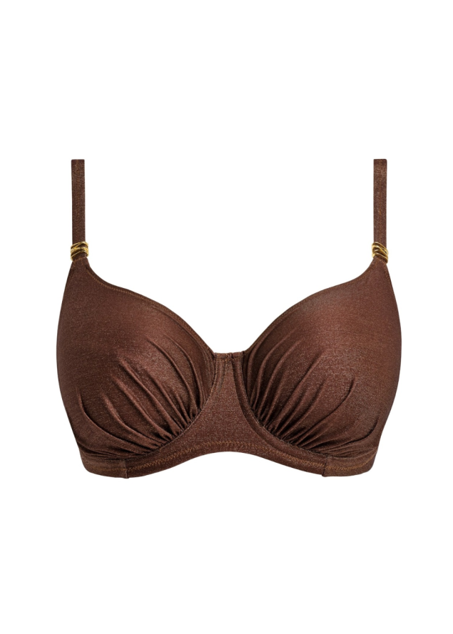 Haut de maillot pliss� � armatures Maillots de Bain Fantasie 