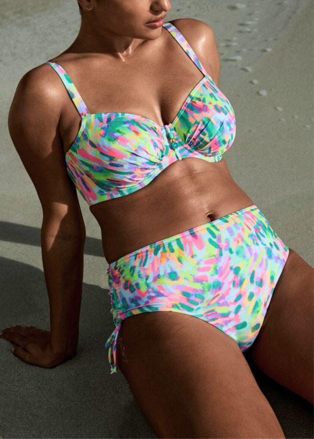 Slip Taille Haute Ficelles Maillots de Bain Prima Donna Swim