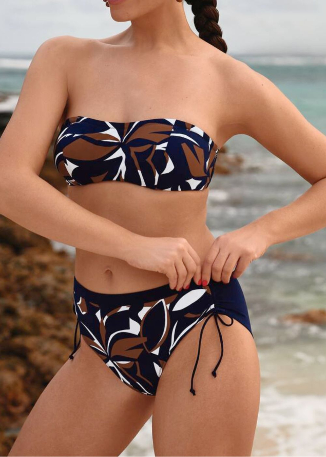 Bas de Bikini Slip Taille Haute   Maillots de Bain Rosa Faia Anita