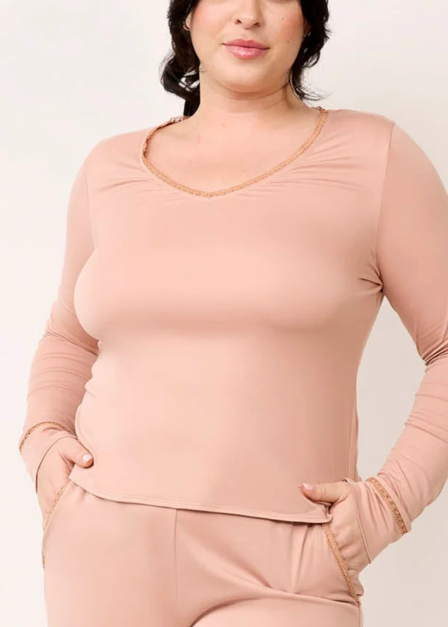 T-shirt manche longue Maison Lejaby