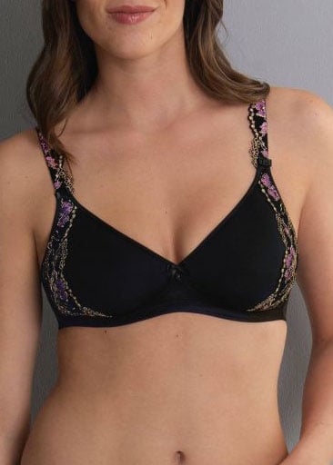 Soutien-gorge Allgement Spacer Sans Armatures Rosa Faia d'Anita Noir