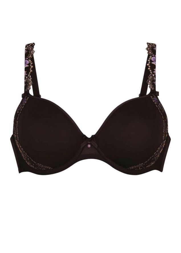 Soutien-gorge  armatures coques spacer Rosa Faia d'Anita Noir