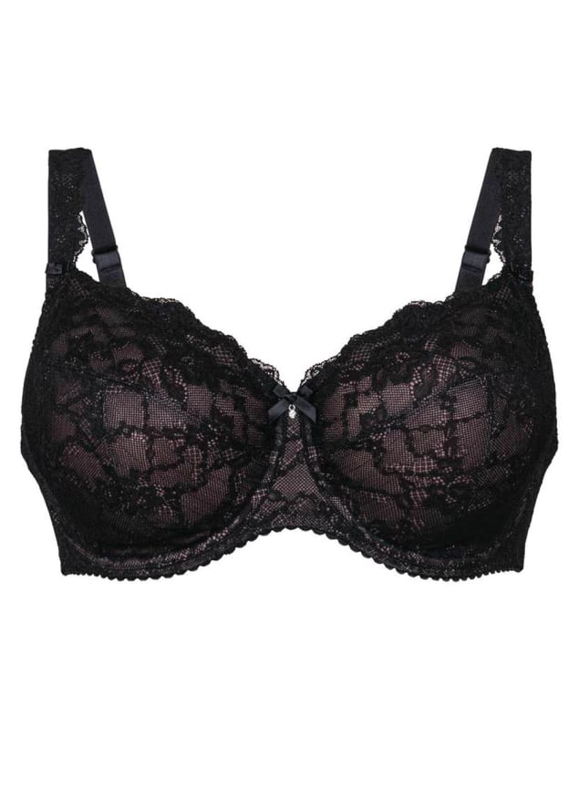 Soutien gorge bonnets profonds  armatures Rosa Faia d'Anita Noir