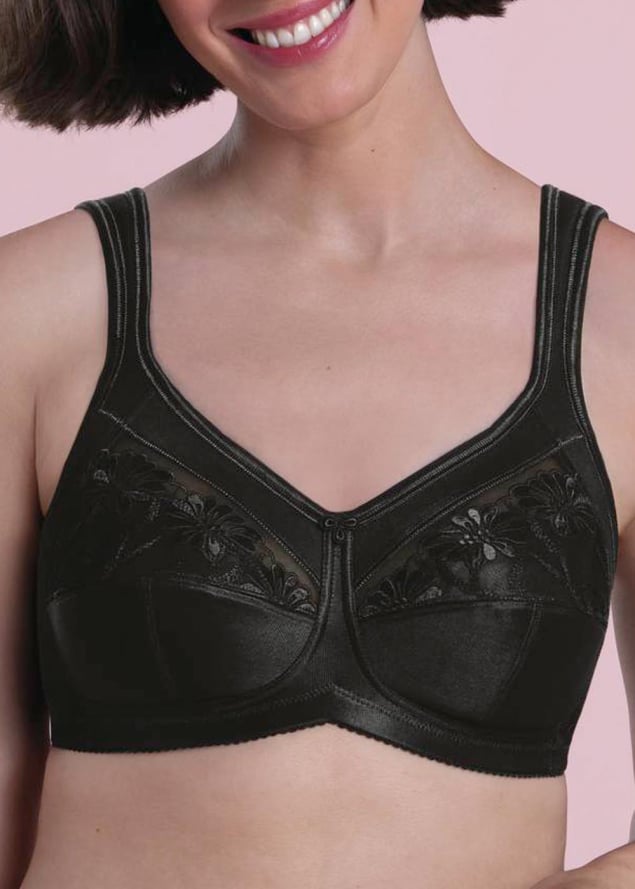 Soutien-gorge pour Prothses avec Fermeture  l'Arrire Anita Care  Noir