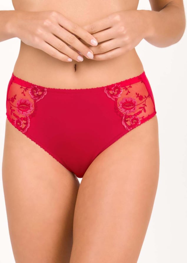 Slip Conturelle Rouge Tango