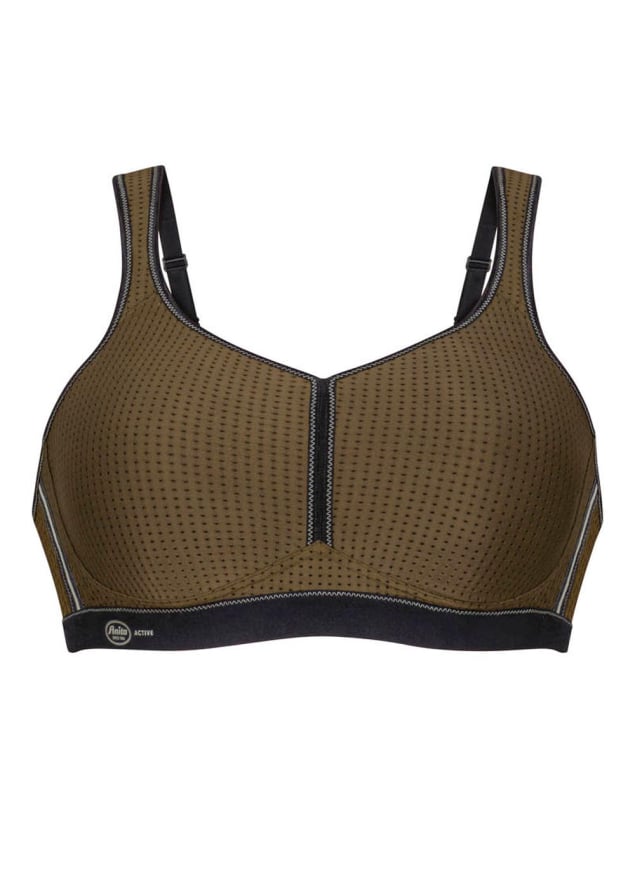 Soutien-gorge de Sport Anita Active Dark olive / Schwarz