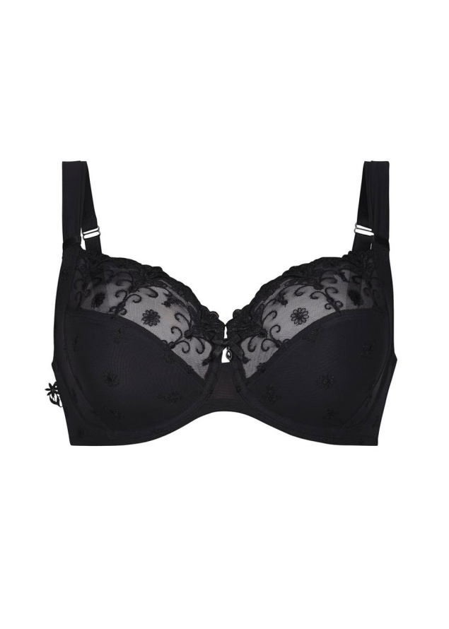 Soutien-gorge Balconnet  Armatures Rosa Faia d'Anita Noir