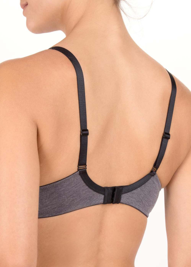 Soutien-gorge Emboitant avec Armatures Conturelle Graphite