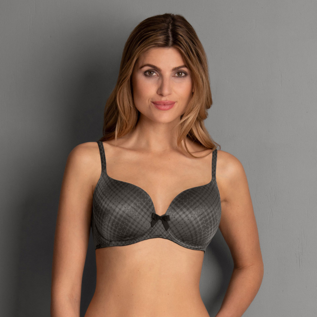 Soutien-gorge Armatures  Coques Rosa Faia d'Anita Gris Etincellant