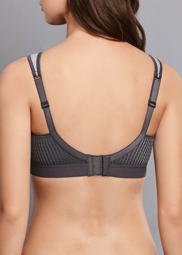 Soutien-gorge de Sport pour Prothses avec Fermeture  l'Arrire Anita Care  Gris Chin