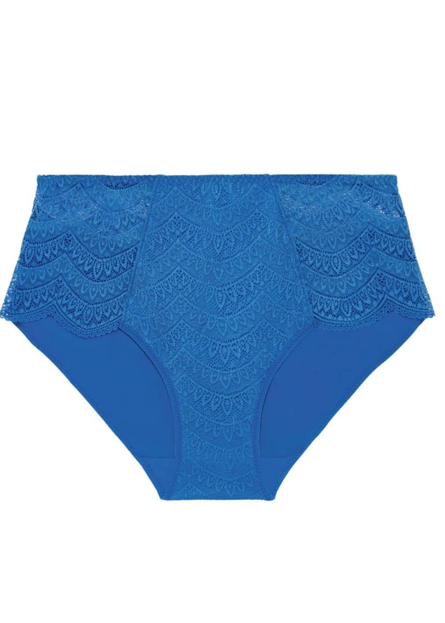 Culotte Taille Haute Simone Prle Bleu Myosotis