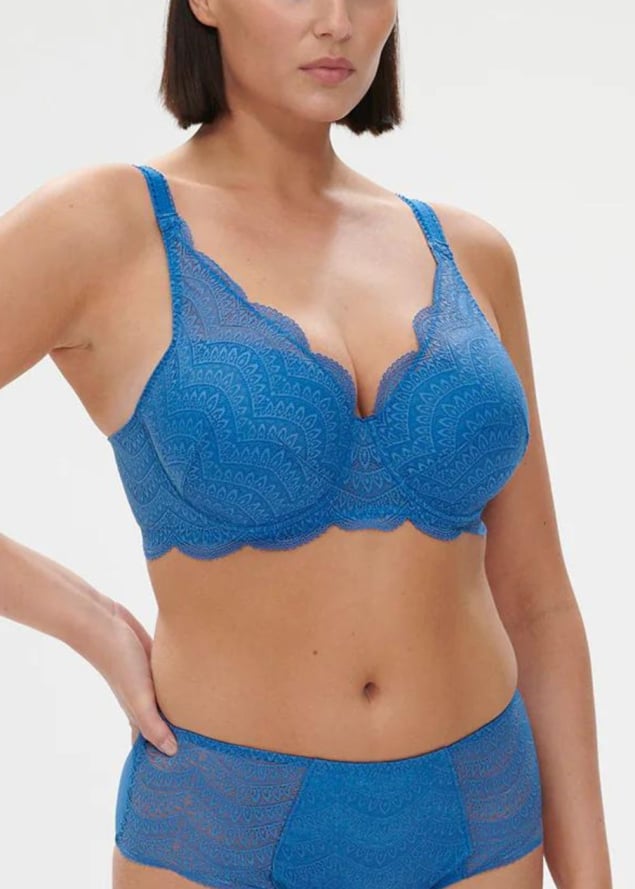 Soutien-gorge Padd Moul Spacer avec Armatures Simone Prle Bleu Myosotis