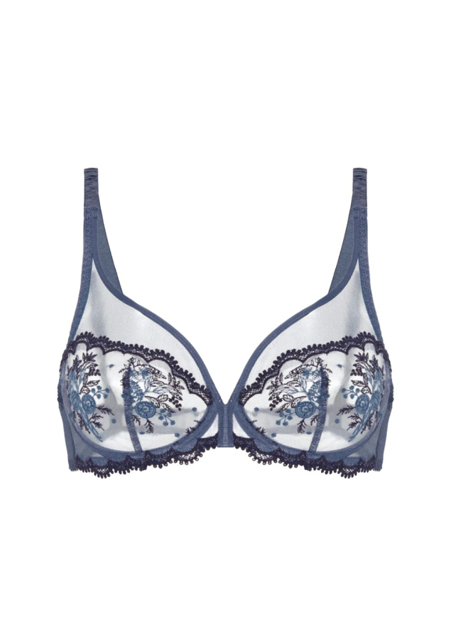 Soutien-gorge avec armature dcollet plongeant Simone Prle