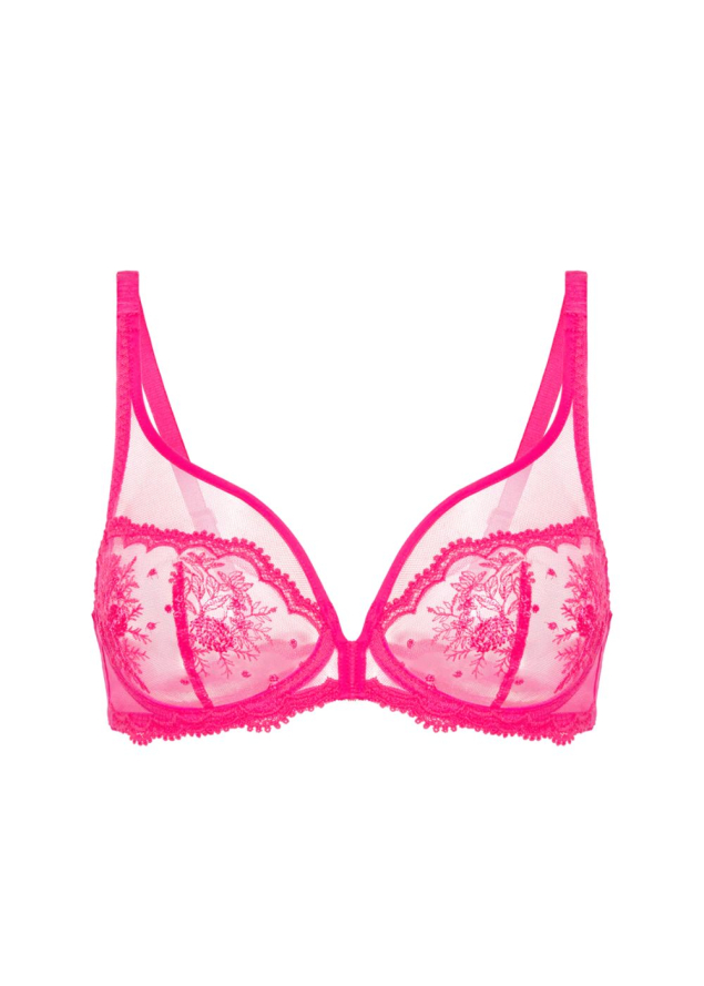 Soutien-gorge avec armature dcollet plongeant Simone Prle