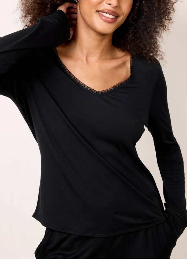 T-shirt manche longue Maison Lejaby