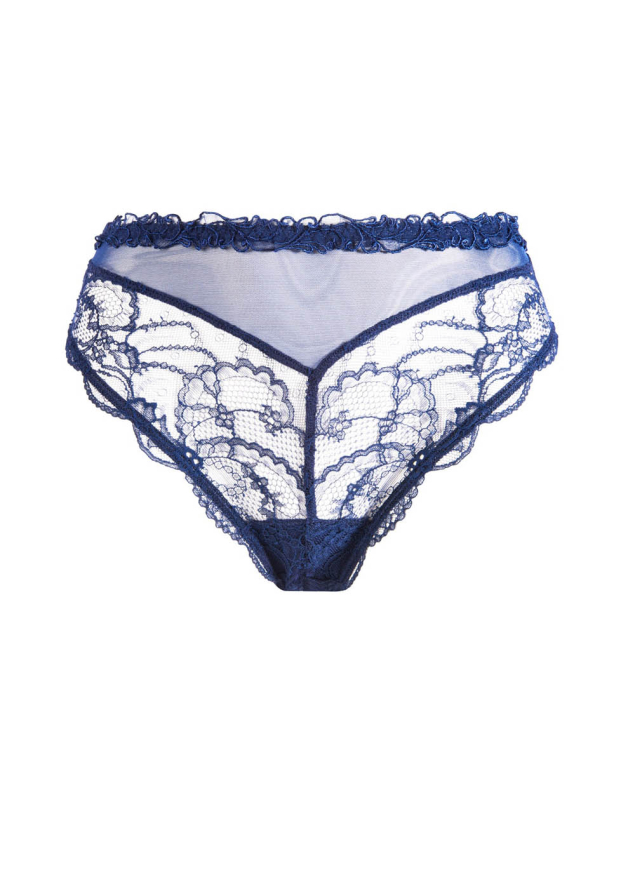 Slip Taille Haute Lise Charmel Bleu Venise