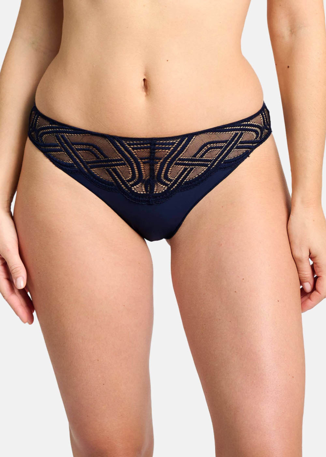 Slip Sans Complexe Bleu Marine