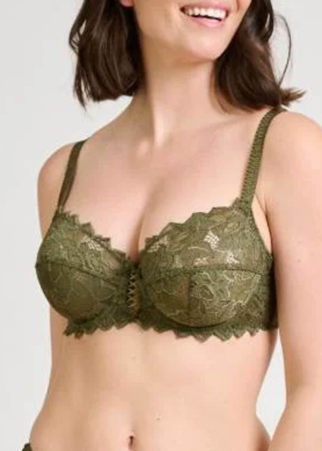 Soutien-gorge Classique Sans Complexe Vert Olive Nuit