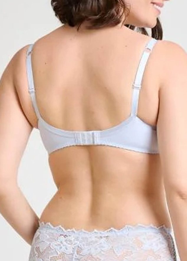 Soutien-gorge Classique Sans Complexe Bleu Ciel Pastel