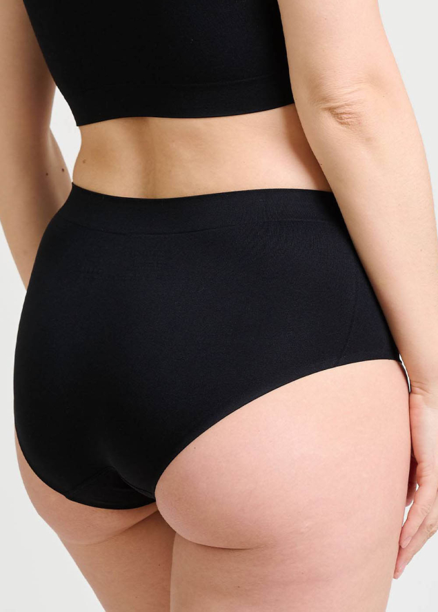 Culotte Taille haute Sans Complexe Noir