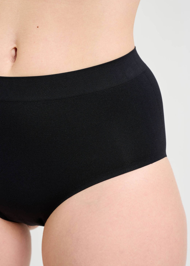 Culotte Taille haute Sans Complexe Noir