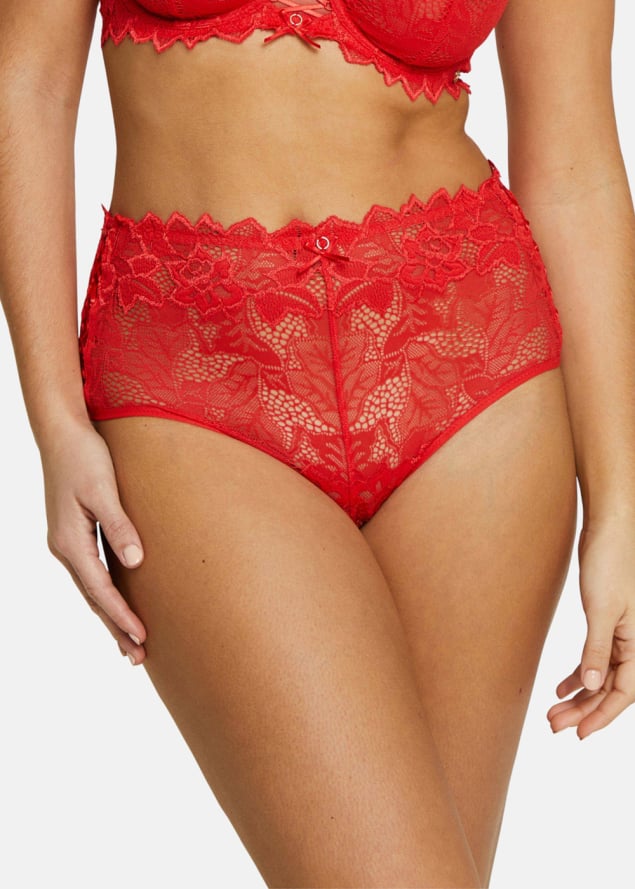 Culotte Sans Complexe Rouge Poppy