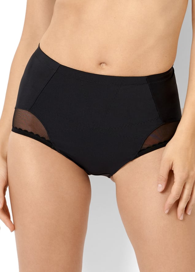 Culotte Taille Haute Sans Complexe Noir