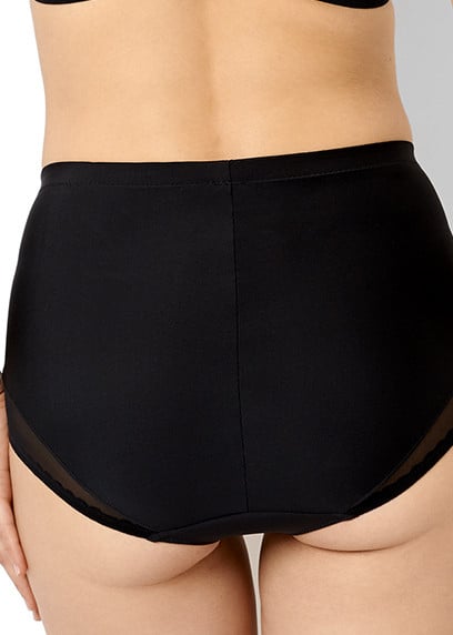 Culotte Taille Haute Sans Complexe Noir